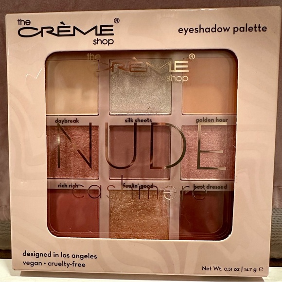 The Crème Shop Nude Cashmere Eyeshadow Palette - Picture 3 of 5